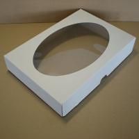 Krabička dárková dvoudílná bílá